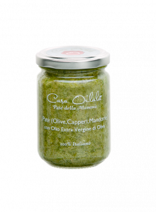 Paté (olives, almonds and capers) with Extra Virgin OLive Oil - 140 g